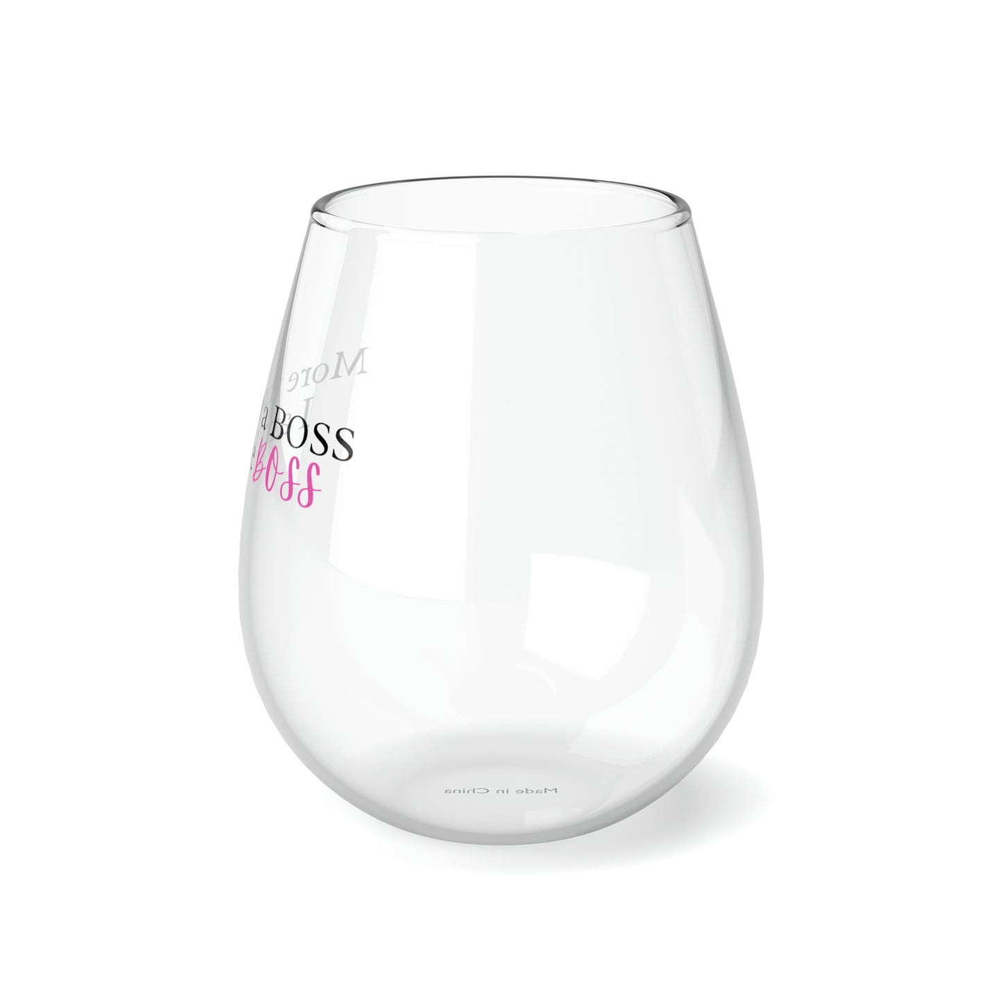 Boss Wine Glass, 11.75oz