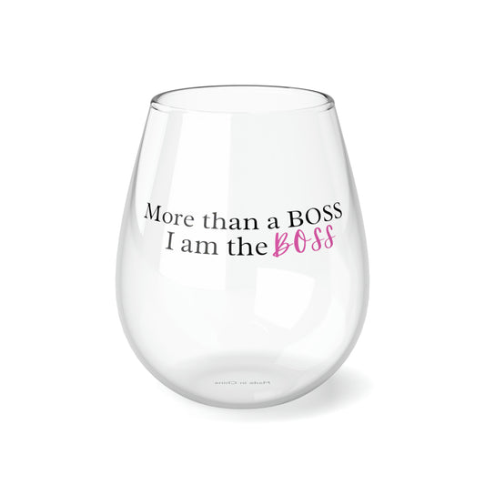 Boss Wine Glass, 11.75oz