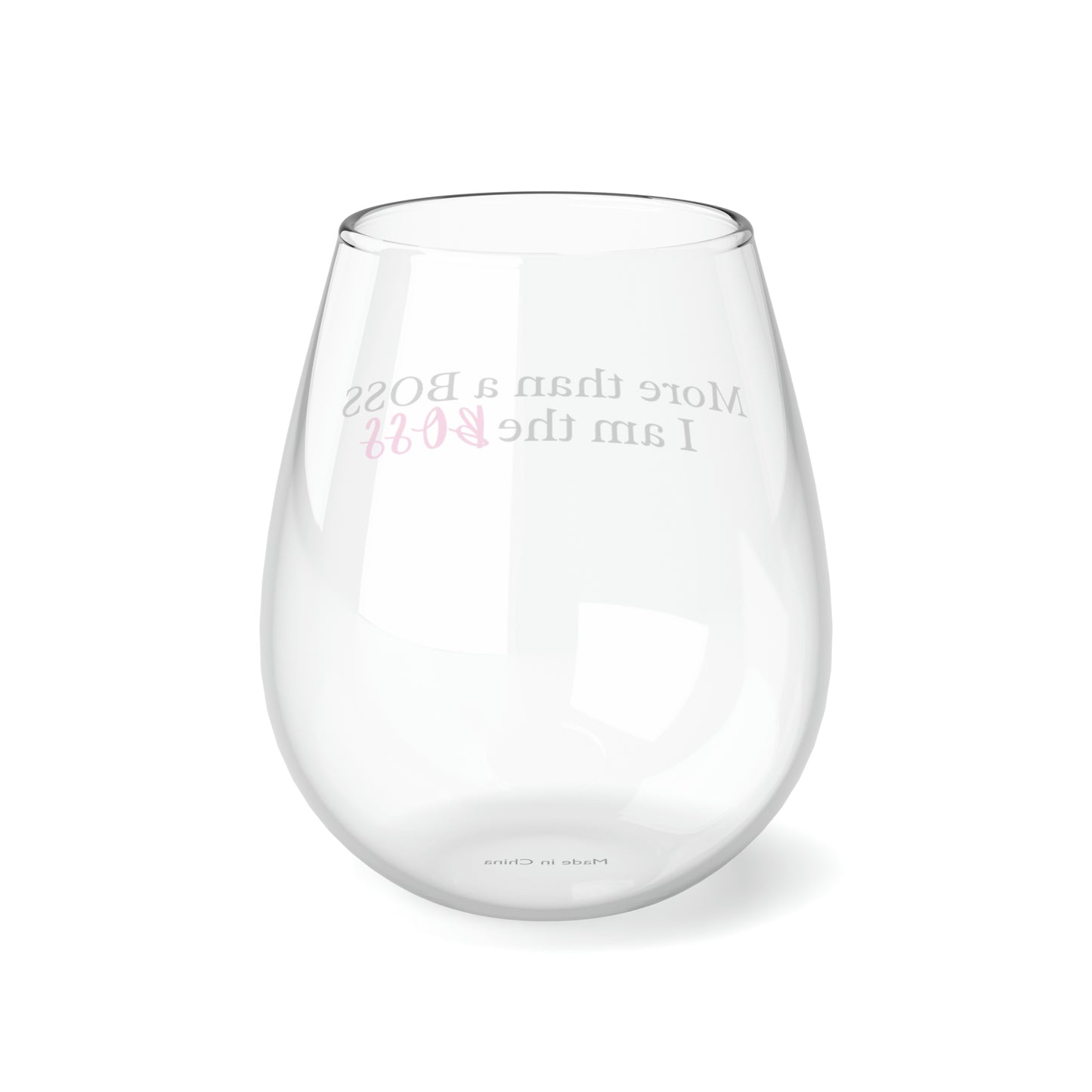 Boss Wine Glass, 11.75oz